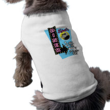 Années 50 du wagon-restaurant de la tache les rétr manteaux pour chien