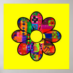 Années '60 flower power posters