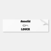 Annelid Lover Bumper Sticker