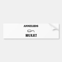 ANNELIDS Rule! Bumper Sticker