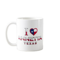 Annetta, Texas Coffee Mugs