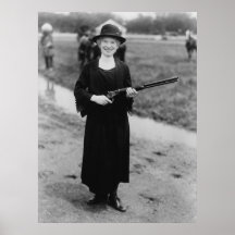 Annie Oakley Portrait Print
