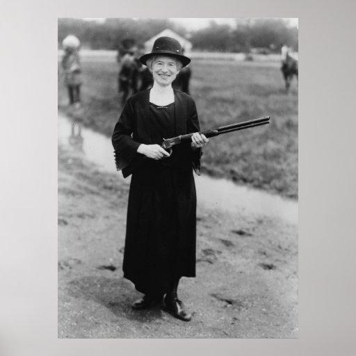 Annie Oakley Portrait Print