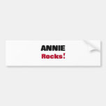 Annie Rocks Bumper Stickers