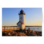Annisquam Lighthouse Gloucester MA Card