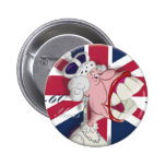 Anniversaire de bouton soixantième de bande dessin pin's