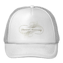 Anniversaire de diamant casquette de camionneur