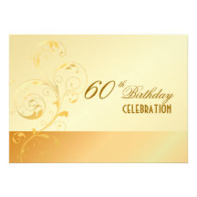Anniversaire de PixDezines 60/filigree/DIY votre é Cartons D'invitation