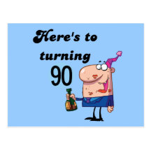 Anniversaire d'hommes cartes postales