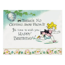 Anniversaire drôle cartes postales