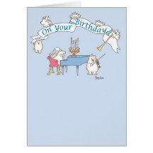 Anniversaire du BAROQUE de GOPHER Carte De Vœux