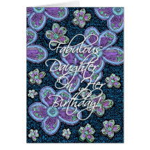 Anniversaire fabuleux de fille ! cartes