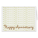 Anniversaire heureux cartes
