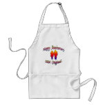 Anniversary 2004 Couple Aprons