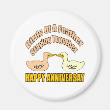 anniversary ducks t refrigerator magnets