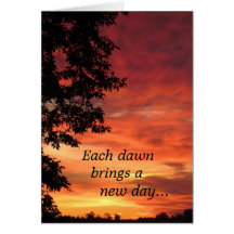 anniversary of a death - dawn greeting cards
