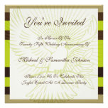 Anniversary Party Modern Dove Invitation