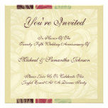 Anniversary Party Morrocan Nights Invitation