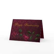 Anniversary Roses Card