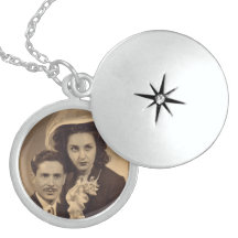 Anniversary Sterling Silver Locket Add Your Photo