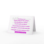 Anniversary - The Lyrics of Marriage cards