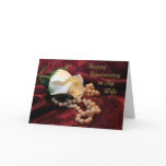 Anniversary Wife Rose Card