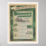 Annonce 1939 de film des voyages de Gulliver Posters