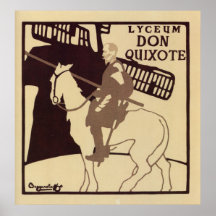 Annonce de cru de Don don Quichotte de théâtre de  Posters