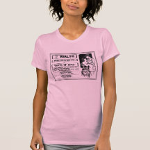 Annonce de film du monnayeur 1922 de milles de Mar T-shirts