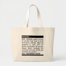 Annonce mauvaise de génie sac