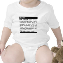 Annonce mauvaise de génie t-shirt