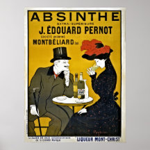 Annonce vintage d'absinthe de Leonetto Cappiello Affiches