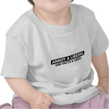 ANNOY A LIBERAL- USE FACTS AND LOGIC TEE SHIRT