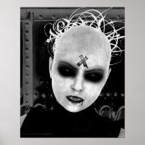 Annoyance Gothic Art Poster