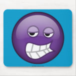 Annoyed Purple Mousepads