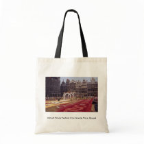 Annual Flower Festival at La Grande Place, Brussel Canvas Bags