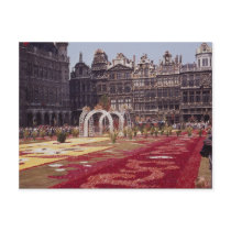 Annual Flower Festival at La Grande Place, Brussel Post Cards