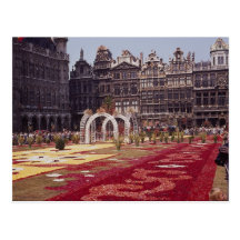 Annual Flower Festival at La Grande Place, Brussel Post Cards