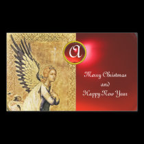 ANNUNCIATION ANGEL MONOGRAM, Red Ruby stickers