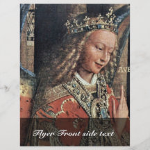 Annunciation  By Eyck Jan Van (Best Quality) Flyer