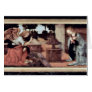 Annunciation By Lorenzo Di Credi O Leonardo Da Vin Greeting Cards