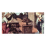 Annunciation Detail By Leonardo Da Vinci Customized Photo Card