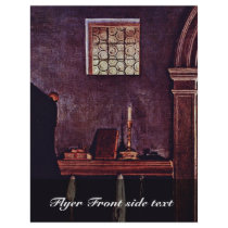 Annunciation Detail By Lotto Lorenzo (Best Quality Flyer Design