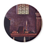 Annunciation Detail By Lotto Lorenzo (Best Quality Refrigerator Magnet