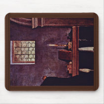 Annunciation Detail By Lotto Lorenzo (Best Quality Mouse Pads
