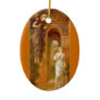 Annunciation Pre-Raphaelite Christmas Ornament