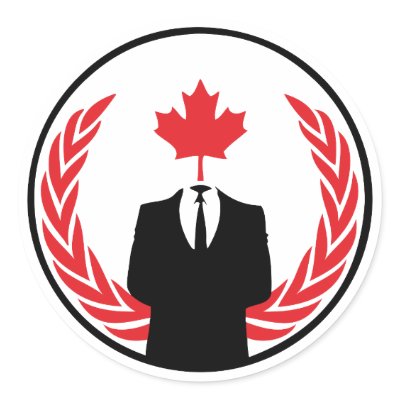 Anonymous Canada Sticker by alpha88