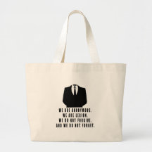Anonymous Canvas Bag
