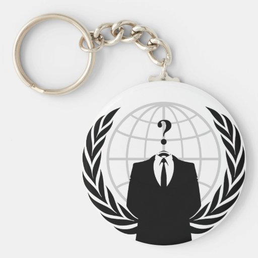 Anonymous Patriotism Key Chain