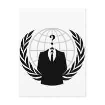Anonymous Patriotism Post Card